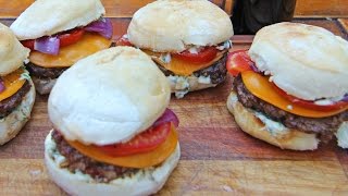 Hamburguesas de Cordero Receta de Locos X el Asado [upl. by Leffen]