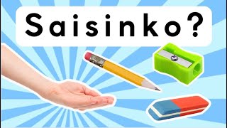 Saisinko Koulutarvikkeet ja pyytäminen [upl. by Eliason]