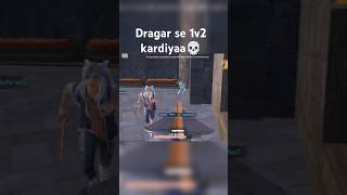 1v2 dragar👿bgmi classic music gaming rushgameplay IQOO [upl. by Ettennyl]