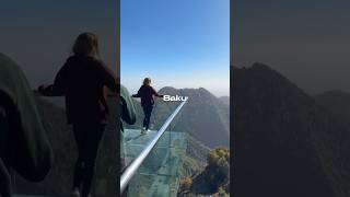 Azerbaijan 🇦🇿 baku tufandag gabala travel mountains trip baku [upl. by Ikik]