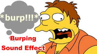 Burping Sounds Burp Belching Noises  Film amp Sound Effect No Copyright [upl. by Divine20]