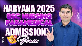 PGIMS HARYANA BSC NURSING 2025  SYLLABUS  PAPAER PATTERN  ADMISSION PROCESS  BY VIJAY SIR [upl. by Ardath]