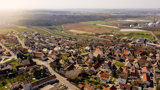 Neckarwestheim  Luftfilm Anzeige [upl. by Ganiats]