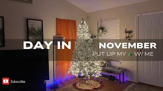 November Vlog Let’s Put Up Our Tree [upl. by Arual212]