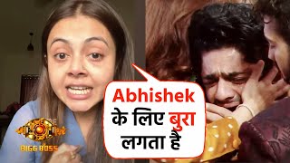 Bigg Boss 17  Abhishek Ke Liye Dil Se Bura Lagta Hai Devoleena Ka Reaction [upl. by Hedaza]