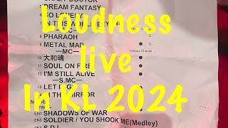 Loudness Live In KL 2024 loudness [upl. by Nosbig]