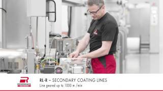 Rosendahl RL R Secondary coating line [upl. by Aivon]