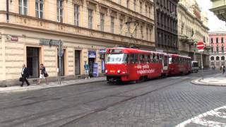 Straßenbahnimpressionen aus Prag  Mai 2012 Impressions of the tram from Prague Praha [upl. by Andriana]