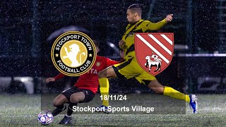 Stockport Town vs Droylsden  Highlights  2425 [upl. by Korman152]