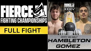 FULL FIGHT NOAH HAMBLETON VS JULIAN GOMEZ [upl. by Starlene]