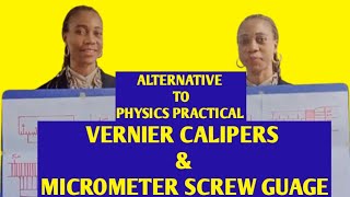 Alternative to physics practical VERNIER CALIPERS and MICROMETER SCREW GUAGE [upl. by Vernier586]