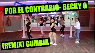 POR EL CONTRARIO BECKY G amp ANGELA AGUILAR REMIX CUMBIA [upl. by Sillek]