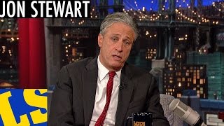 Jon Stewart on David Letterman Full Interview [upl. by Ynotna]