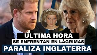 PRÍNCIPE HARRY EN LLANTO ENFRENTA A LA REINA CAMILA EN SU CUMPLEAÑOS en DEFENSA DE DIANA DE GALES [upl. by Adgam86]