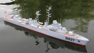 Le Surcouf D621  French Destroyer  1100 scale [upl. by Spalding]