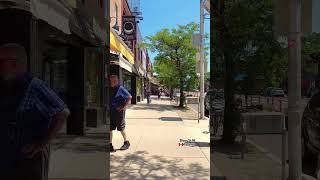 Strolling Through Bloor West 🇨🇦 bloorstreet toronto shorts [upl. by Oigufer454]