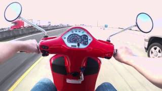 Vespa 300 GTS Super Top Speed [upl. by Coryden5]