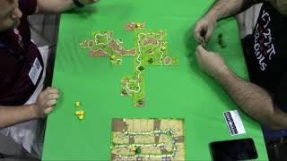 Gen Con 50  Carcassonne National Championship  Game 2 [upl. by Wistrup]