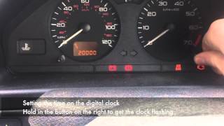 Peugeot 106 Service Interval Reset [upl. by Llennyl]