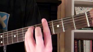 How To Play the Abm Chord On Guitar A Flat Minor [upl. by Carry]