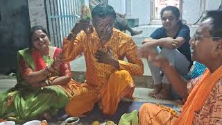 Tulsi vivah ritual part 1shree lalji Maharaj mandir mangrol Kathiyawadikhana [upl. by Munshi]