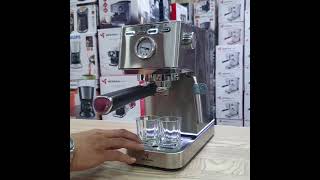 اسپرسوساز مباشی مدل 2023 Espresso coffee machine mebashi meecm 2023 [upl. by Ramoh732]