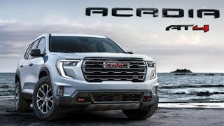 2025 GMC Acadia AT4  First Look Interior amp Exterior Features Power amp Performance  MotorNation [upl. by Alicirp]