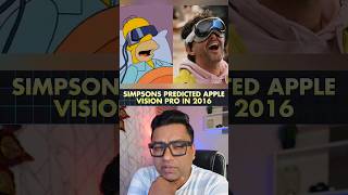 Simpsons predicted Apple vision Pro in 2016  Gaurav katare extra [upl. by Rehotsirhc]