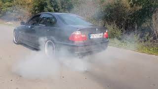 BMW E46 330D Burnout [upl. by Jelle]