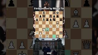 MikhailTal best chess trap match shorts new chess trap opening gangstas peakyblinders [upl. by Hurwitz]