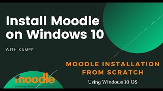 How to install Moodle in XAMPP with guide on fixing errors [upl. by Socin939]