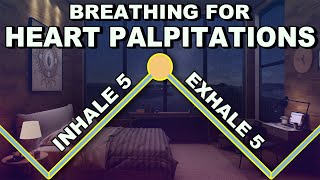 Breathing Exercise to Stop Heart Palpitations [upl. by Blakelee]