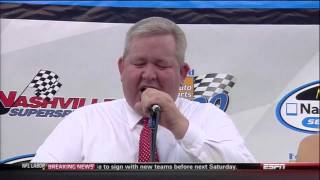 2011 NASCAR Nashville Nationwide Pre Race Invocation by Pastor Joe Nelms [upl. by Adnahs68]