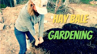 Hay Bale  Straw Bale Gardening  Ep55 [upl. by Giraldo]