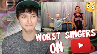 THE WORST SINGERS ON YOUTUBE [upl. by Anrahs]