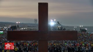 WYD Highlights  Day 5 Pope Francis and the young people [upl. by Salema996]