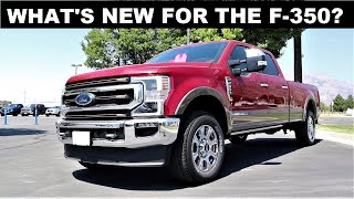 2022 Ford F350 King Ranch Are There Any Major Changes For 2022 [upl. by Fineman617]