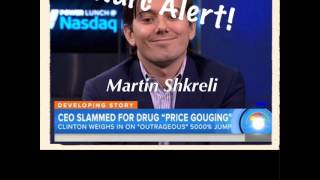 Narc Alert Martin Shkreli CEO of Turing Pharmaceuticals [upl. by Mitchell]