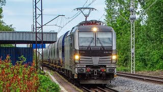 Vectron 6193 115 OstWest Logistic Poland ze zbożówkami [upl. by Mini]