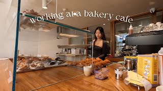 FIRST TIME WORKING AT A BAKERY CAFE IN SYDNEY GOPRO VLOG [upl. by Ratep266]