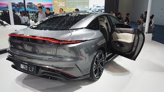 2024 IM L7 Electric Sedan review from Auto Show  CLTC 708km  Alibaba  SAIC [upl. by Rratsal]