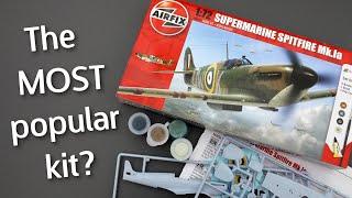 Have YOU Built This Kit Airfix Supermarine Spitfire Mk1a in 172 Scale  Unboxing Review [upl. by Atin]