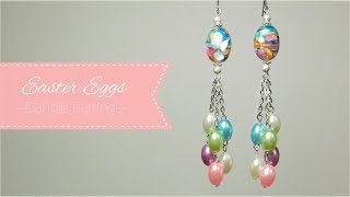 Easter Eggs Dangle Earrings [upl. by Clement]