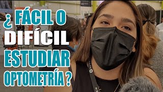 ¿Es difícil estudiar la licenciatura en optometría [upl. by Llecrup]