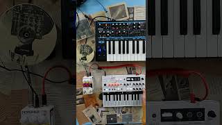 Novation BassStation2 Arturia Microfreak synth jam [upl. by Kulda540]