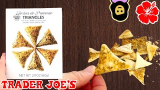 Herbes de Provence Triangles  Trader Joe’s Product Review [upl. by Nroht9]