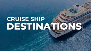 Best CRUISE SHIP DESTINATIONS In The World  Travel Video [upl. by Feldman873]