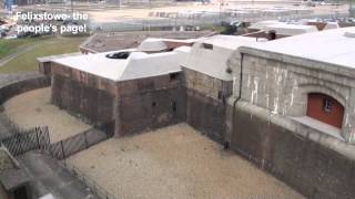 Landguard fort  an unusual view [upl. by Salbu]