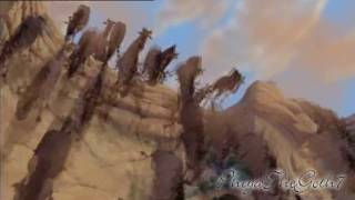 Lion King Stampede Scene with Final Fantasy Music [upl. by Lavelle]