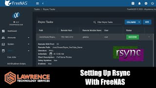 FreeNAS 11 Rsync Server Setup [upl. by Spragens]